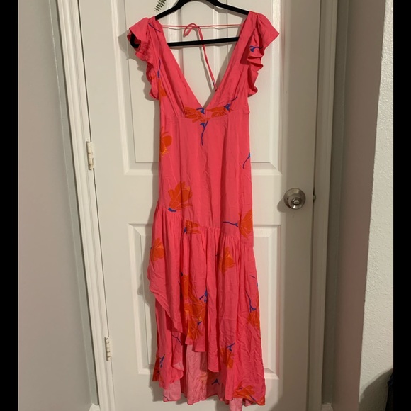 🔥⬇️NWT Free People She's A Waterfall Maxi Dress - Picture 15 of 15